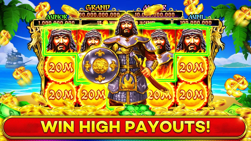 Jackpot Boom Casino Slot Games (Джекпот Бум Казино Игры на Слотмашинах)  [МОД Unlocked] Screenshot 2