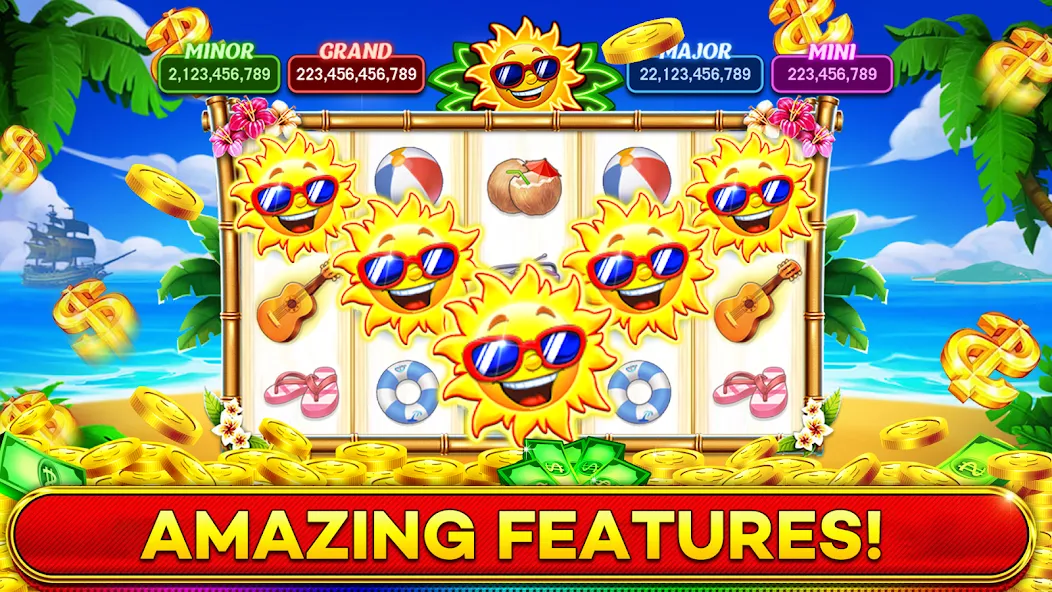 Jackpot Boom Casino Slot Games (Джекпот Бум Казино Игры на Слотмашинах)  [МОД Unlocked] Screenshot 4