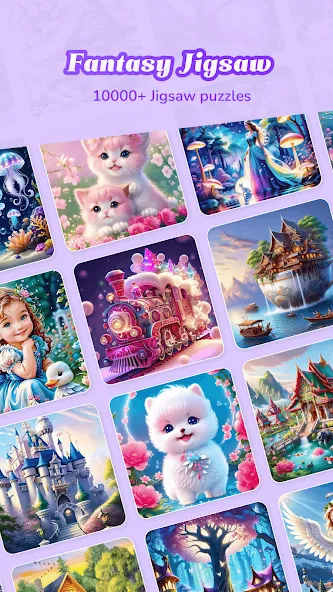 Fantasy Jigsaw - HD Puzzle (Фэнтези Пазл)  [МОД Много денег] Screenshot 1