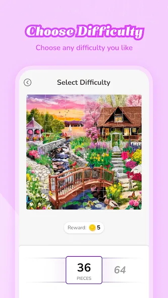 Fantasy Jigsaw - HD Puzzle (Фэнтези Пазл)  [МОД Много денег] Screenshot 2