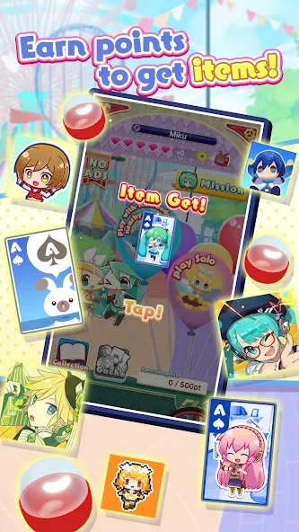 Hatsune Miku Tycoon (Хацуне Мику Тайкун)  [МОД Unlocked] Screenshot 4