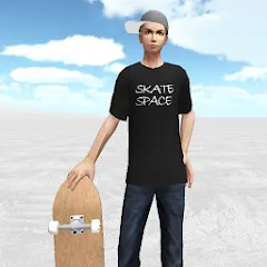 Взломанная Skate Space (Скейт Спейс)  [МОД Все открыто] - полная версия apk на Андроид