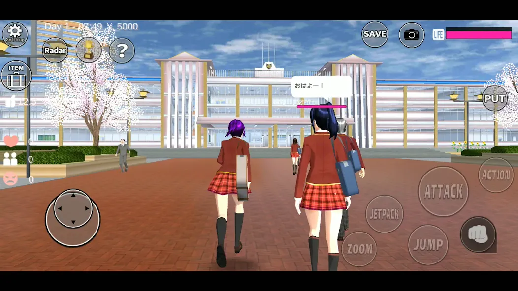 SAKURA School Simulator (Сакура Скул Симулятор)  [МОД Menu] Screenshot 1