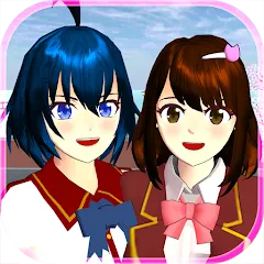 Скачать взлом SAKURA School Simulator (Сакура Скул Симулятор)  [МОД Menu] - полная версия apk на Андроид