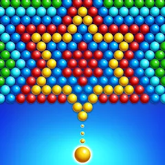 Взломанная Bubble Shooter Royal Pop  [МОД Много денег] - последняя версия apk на Андроид