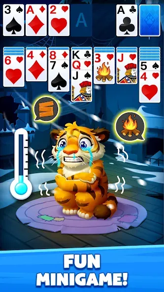 Solitaire Zoo  [МОД Бесконечные деньги] Screenshot 2