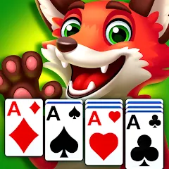 Скачать взломанную Solitaire Zoo  [МОД Бесконечные деньги] - стабильная версия apk на Андроид