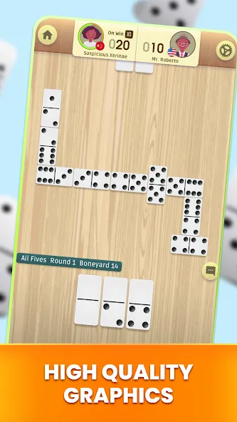 Dominoes: Classic Dominos Game  [МОД Menu] Screenshot 2