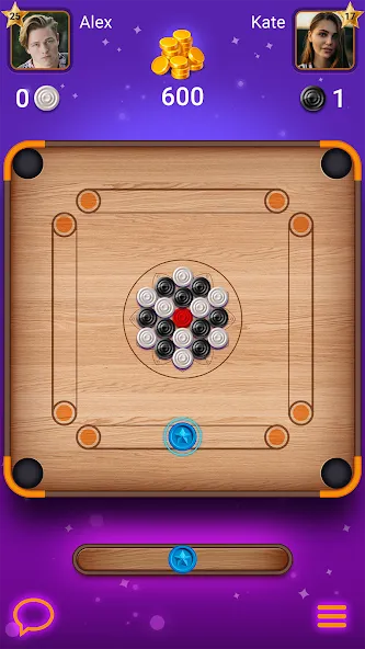 Carrom Lure - Disc pool game (Карром Лур)  [МОД Unlimited Money] Screenshot 4