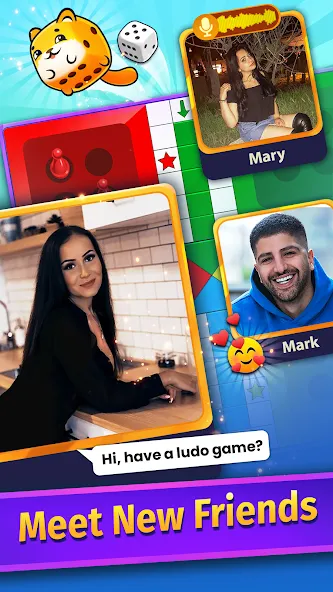 Ludo Game COPLE - Voice Chat  [МОД Бесконечные деньги] Screenshot 3