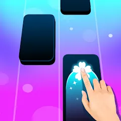 Взломанная Magic Music Tiles, Piano Tiles  [МОД Бесконечные деньги] - стабильная версия apk на Андроид