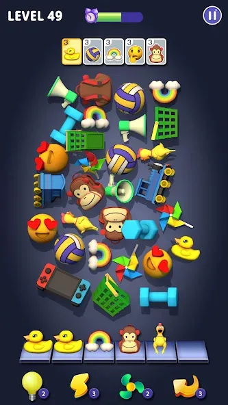 Matching Fun: Match Triple 3D (Матчинг Фан)  [МОД Меню] Screenshot 2