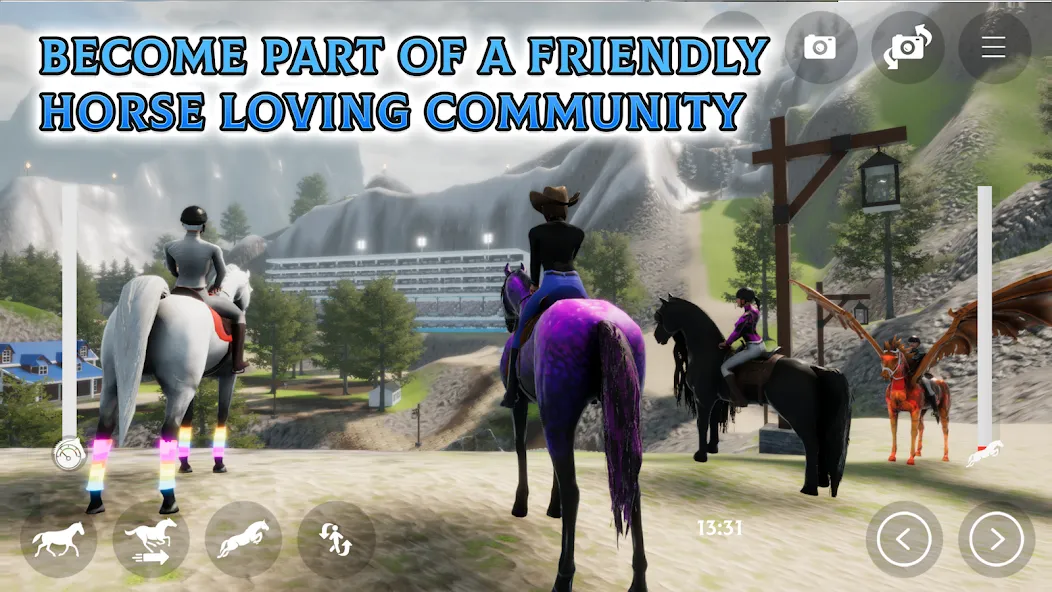 Horse Academy - Equestrian MMO (Хорс Академи)  [МОД Mega Pack] Screenshot 4