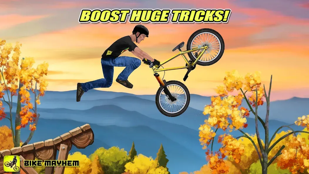 Bike Mayhem Free (Байк Мейхем Фри)  [МОД Unlimited Money] Screenshot 2