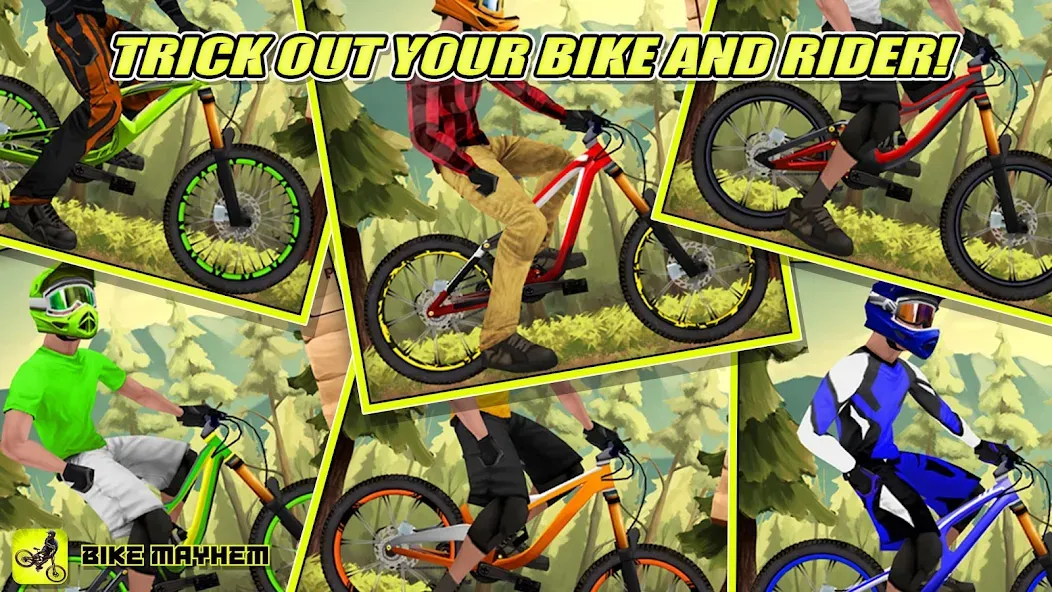 Bike Mayhem Free (Байк Мейхем Фри)  [МОД Unlimited Money] Screenshot 3