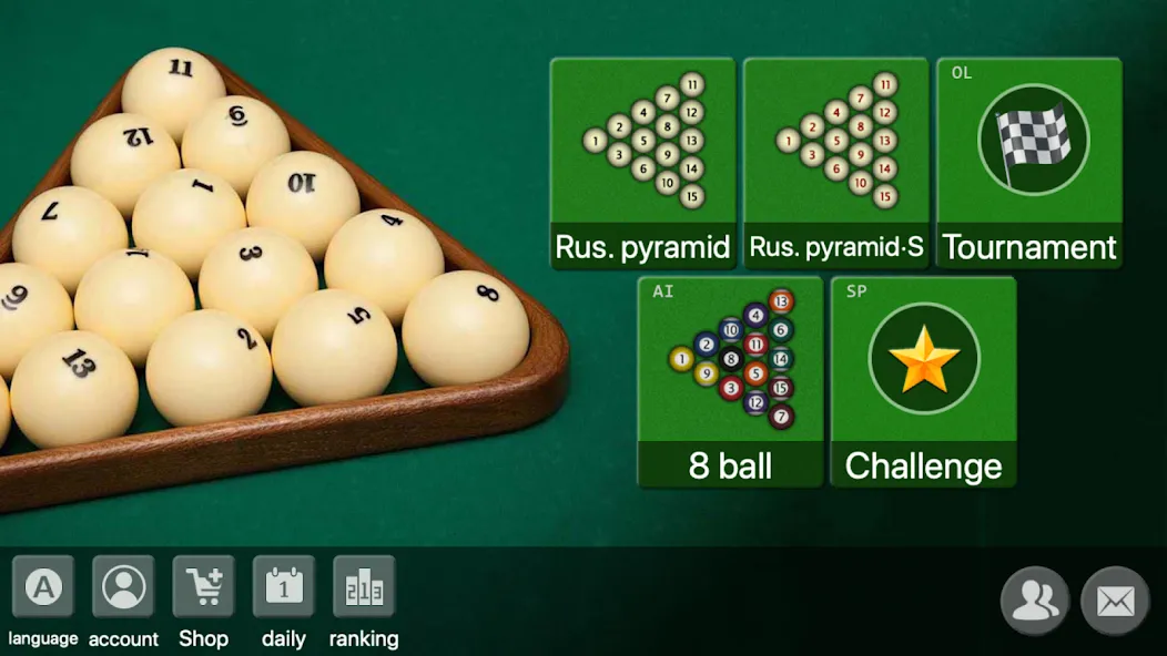 russian billiards 2024  [МОД Все открыто] Screenshot 1