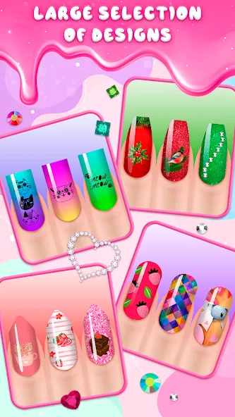 Nail Salon  [МОД Все открыто] Screenshot 5