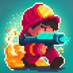 Скачать взлом Firefighter: pixel shooter  [МОД Меню] - стабильная версия apk на Андроид