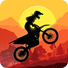 Взлом Sunset Bike Racer - Motocross (Сансет Байк Рейсер)  [МОД Много денег] - последняя версия apk на Андроид