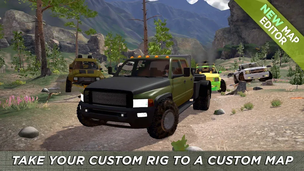 4x4 Mania: SUV Racing (х4 Мания)  [МОД Бесконечные монеты] Screenshot 1