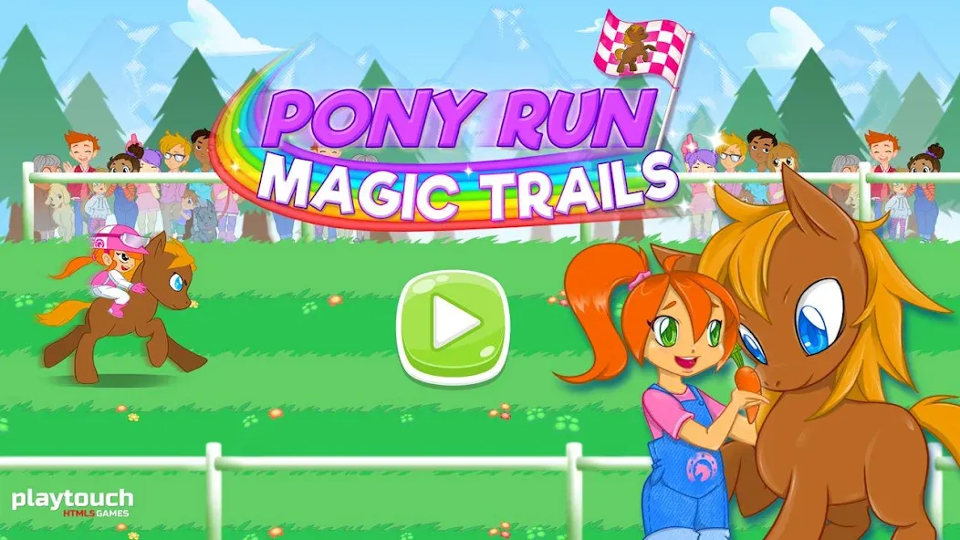 Pony Run : Magic Trails (Пони Ран)  [МОД Бесконечные деньги] Screenshot 4