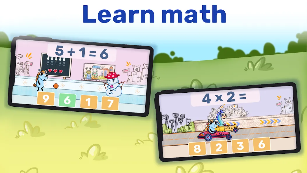 Math&Logic games for kids  [МОД Все открыто] Screenshot 2