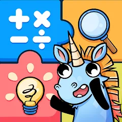 Скачать взлом Math&Logic games for kids  [МОД Все открыто] - стабильная версия apk на Андроид