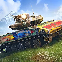 Взлом World of Tanks Blitz (Ворлд оф Танкс Блиц ПВП)  [МОД Бесконечные деньги] - полная версия apk на Андроид