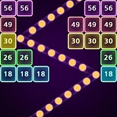 Взломанная Neon bricks  [МОД Меню] - стабильная версия apk на Андроид