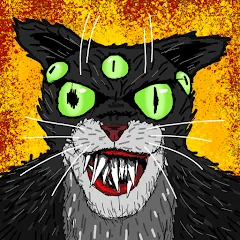 Скачать взлом Cat Fred Evil Pet. Horror game  [МОД Все открыто] - последняя версия apk на Андроид