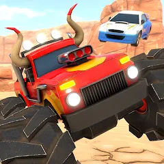 Взлом Crash Drive 3: Car Stunting (Крэш Драйв 3)  [МОД Много монет] - последняя версия apk на Андроид