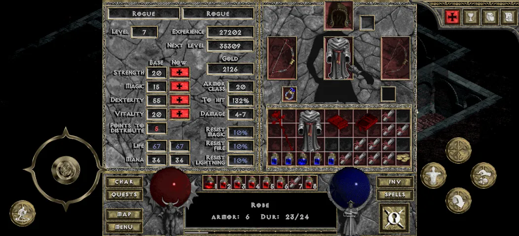 DevilutionX - Diablo 1 port (ДевилутионЭкс)  [МОД Unlocked] Screenshot 3