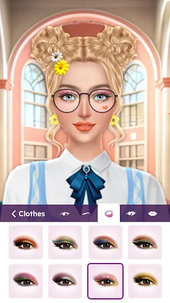 College Dress Up for Girls (Капель Макеовер)  [МОД Бесконечные монеты] Screenshot 4