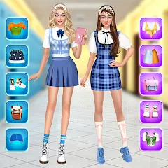 Скачать взлом College Dress Up for Girls (Капель Макеовер)  [МОД Бесконечные монеты] - последняя версия apk на Андроид