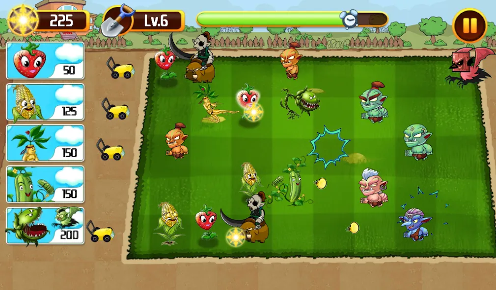 Plants vs Goblins 4 (Планты против Гоблинов 4)  [МОД Menu] Screenshot 4