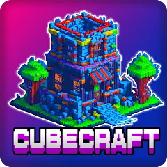 Скачать взлом Cube Craftsman 5 Adventure (КубКрафт Приключение)  [МОД Много монет] - последняя версия apk на Андроид