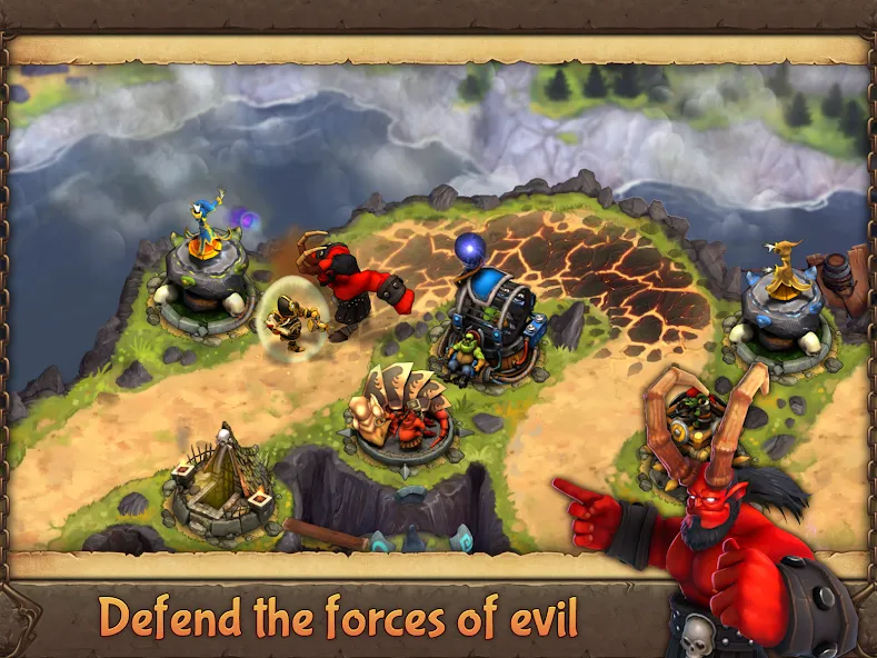 Evil Defenders (Ивил Дефендерс)  [МОД Unlocked] Screenshot 1