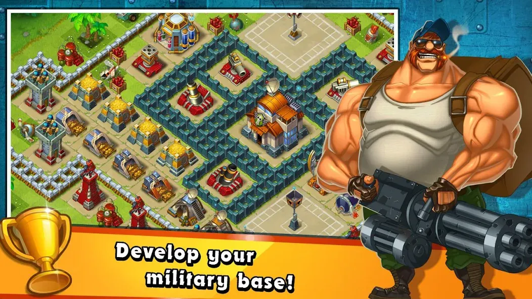 Jungle Heat: War of Clans (Джангл Хит)  [МОД Бесконечные деньги] Screenshot 4