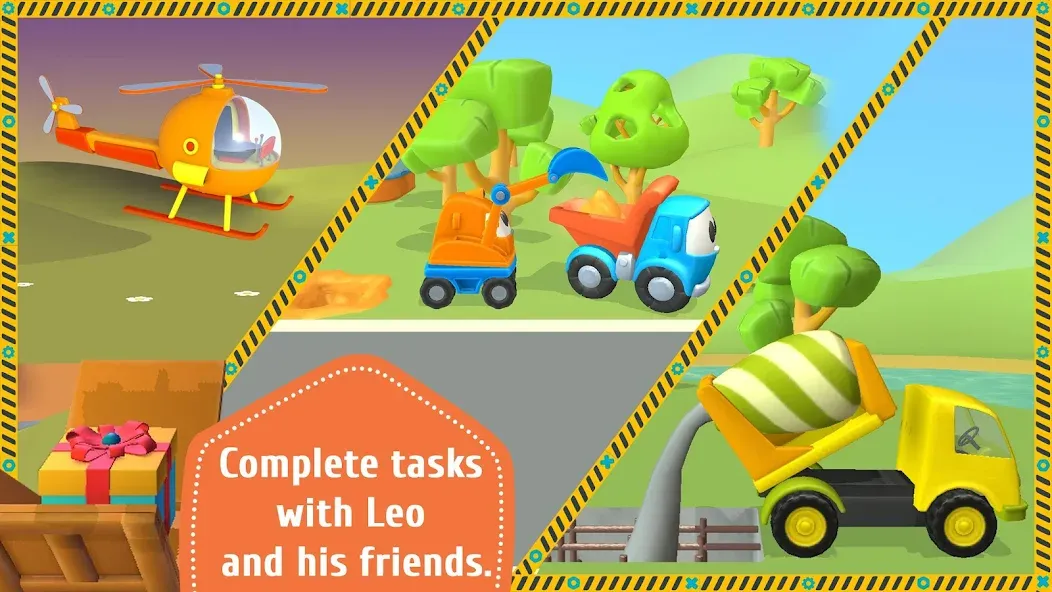 Leo and Сars: games for kids  [МОД Unlimited Money] Screenshot 3