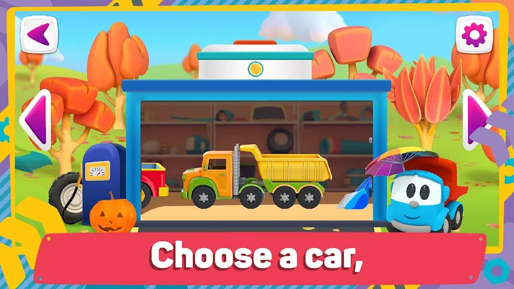 Leo 2: Puzzles & Cars for Kids  [МОД Меню] Screenshot 4