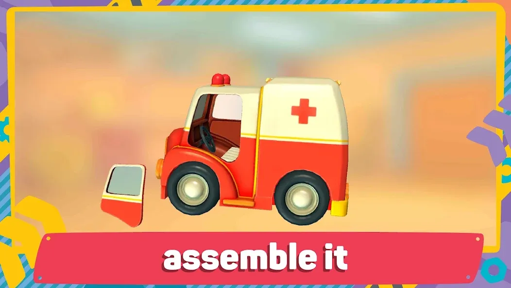 Leo 2: Puzzles & Cars for Kids  [МОД Меню] Screenshot 5