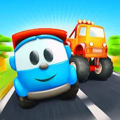 Скачать взломанную Leo 2: Puzzles & Cars for Kids  [МОД Меню] - полная версия apk на Андроид