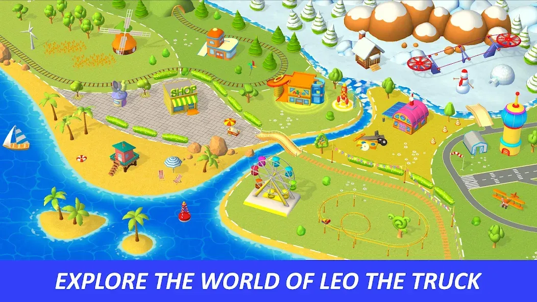 Leo's World: toddler adventure  [МОД Много денег] Screenshot 1