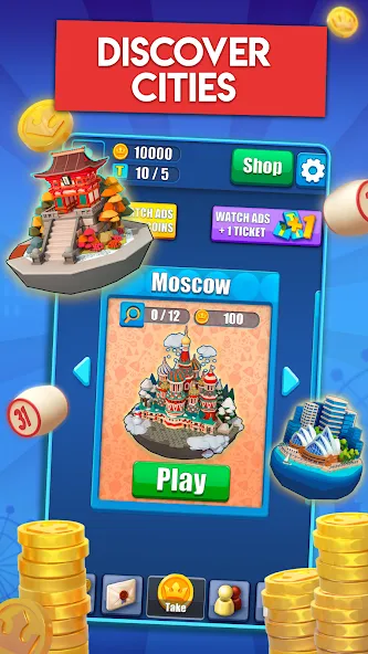 Russian Loto online  [МОД Все открыто] Screenshot 3