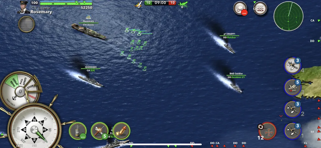 Navy Field: Online Sea Battles (НеиФилд)  [МОД Много монет] Screenshot 1