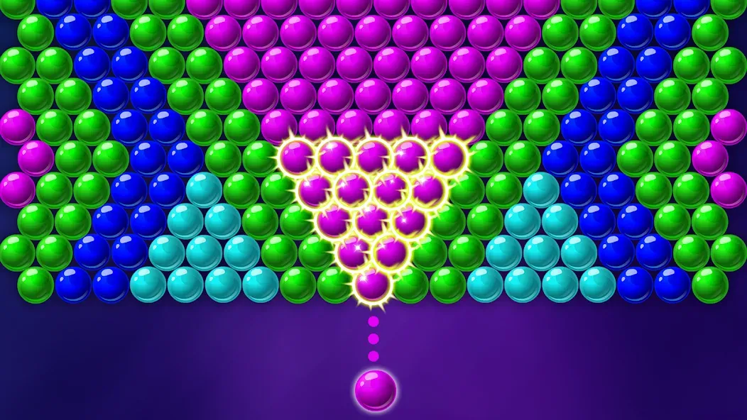 Bubble Shooter 2 (Бабл Шутер 2)  [МОД Много монет] Screenshot 1