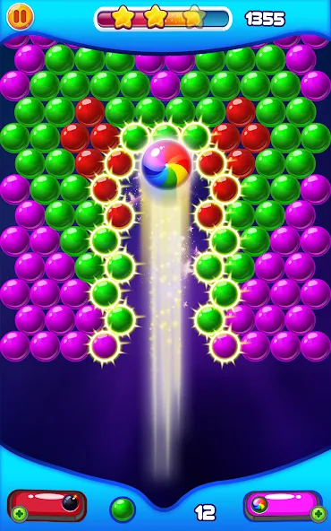 Bubble Shooter 2 (Бабл Шутер 2)  [МОД Много монет] Screenshot 2