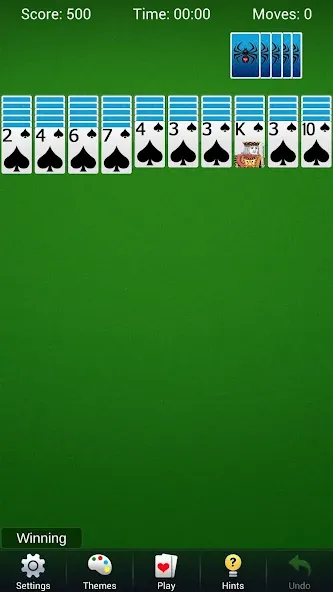 Spider Solitaire - Card Games  [МОД Menu] Screenshot 4