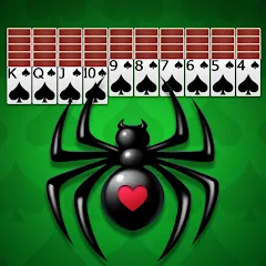 Взломанная Spider Solitaire - Card Games  [МОД Menu] - последняя версия apk на Андроид