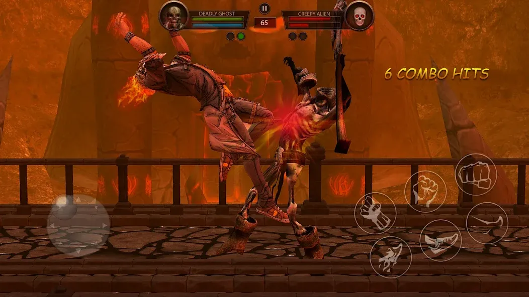 Ghost Fight 2 - Fighting Games  [МОД Menu] Screenshot 1